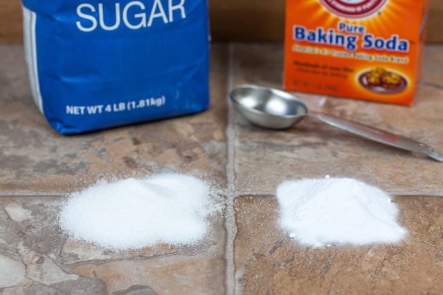 baking soda and sugar