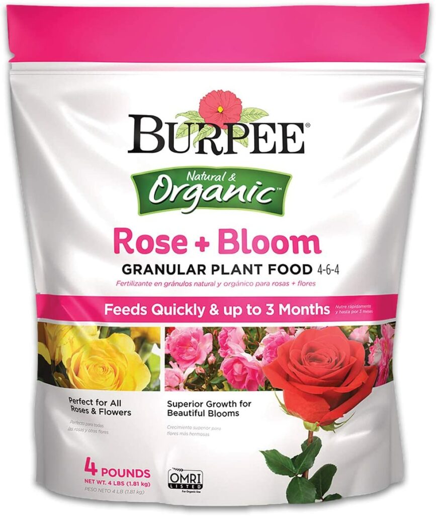 Burpee Organic Rose and Bloom Granular Plant Food