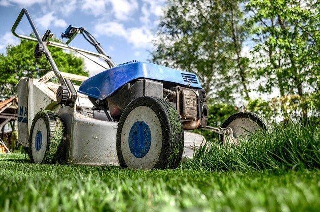 Mow the grass on your football field