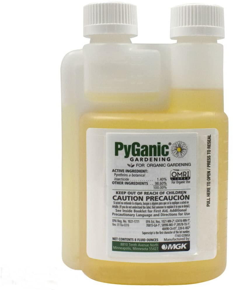 PyGanic Gardening Botanical Insecticide Pyrethrin Concentrate