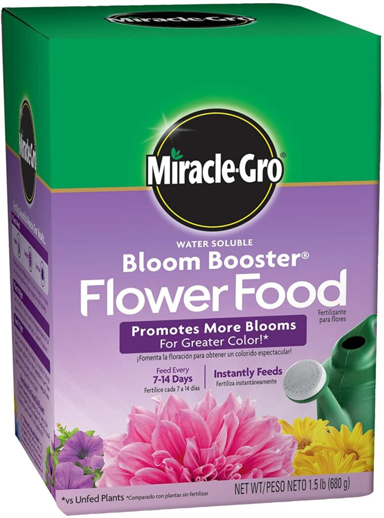 Miracle-Gro Water Soluble Bloom Booster Flower Food