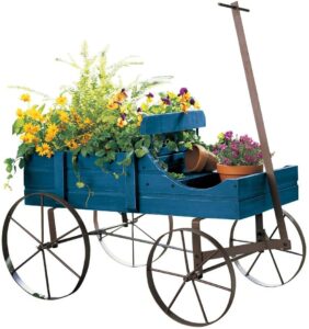 Amish Wagon Decorative Raised Garden Bed Review