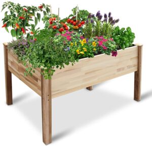 Jumbl Raised Canadian Cedar Garden Bed Review