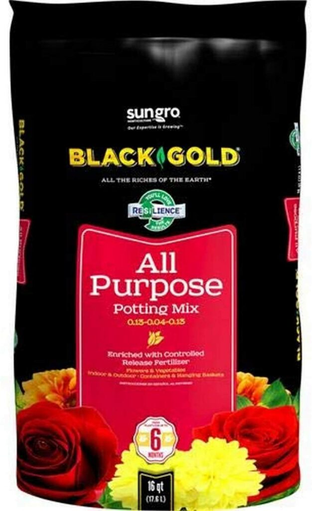 Black Gold All Purpose Potting Soil With Control Release Fertilizer Review