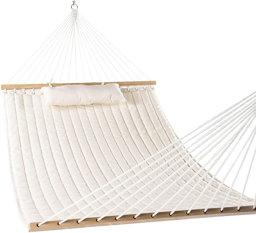 LazyDaze Hammocks 55" Double Quilted Fabric Hammock Review