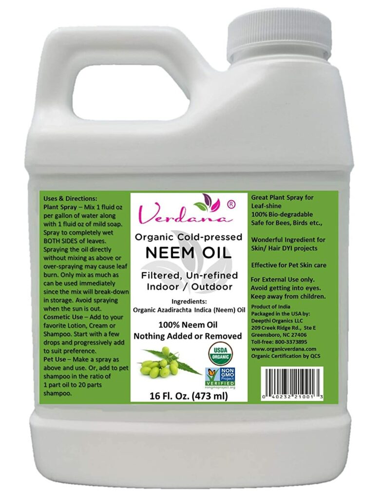 Verdana USDA Organic Cold Pressed Neem Oil Review