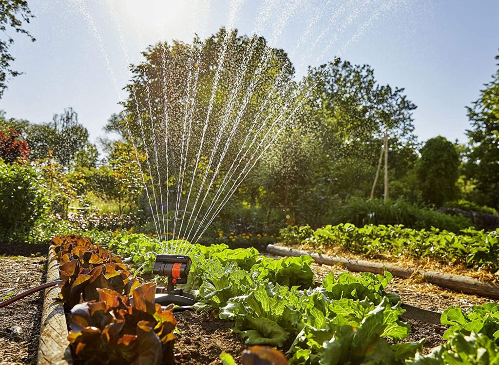 Gardena ZoomMaxx Oscillating Sprinkler on Weighted Sled Base Review