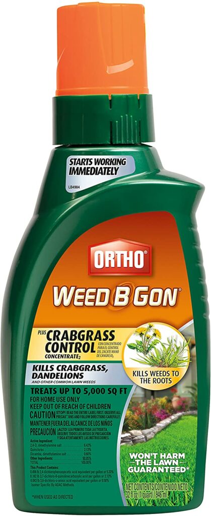 Ortho Weed B Gon Plus Crabgrass Control Concentrate Review