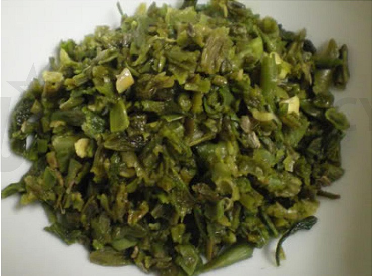 Dehydrated green
beans