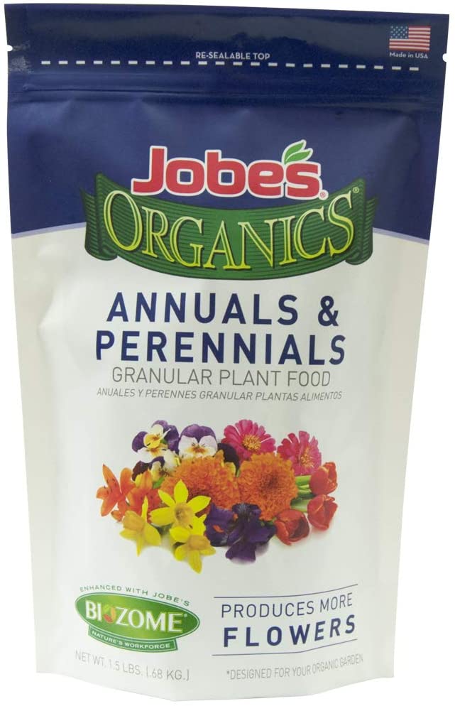 Jobe's Organics 年生植物和多年生植物颗粒状植物食品评论