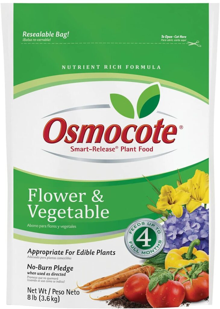Osmocote Smart-Release 植物食品花卉和蔬菜评论