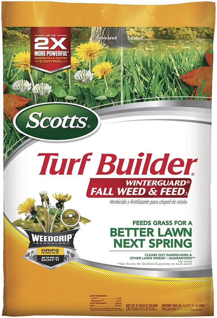 Scotts Turf Builder WinterGuard Fall Weed and Feed Review