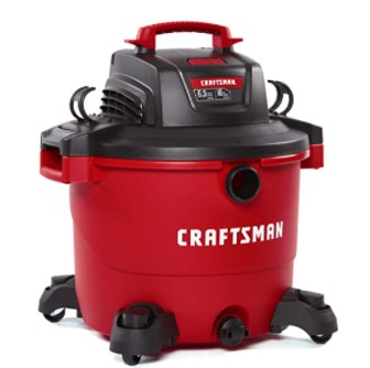 CRAFTSMAN 16-Gallon 6.5 Peak HP Wet/Dry Vacuum