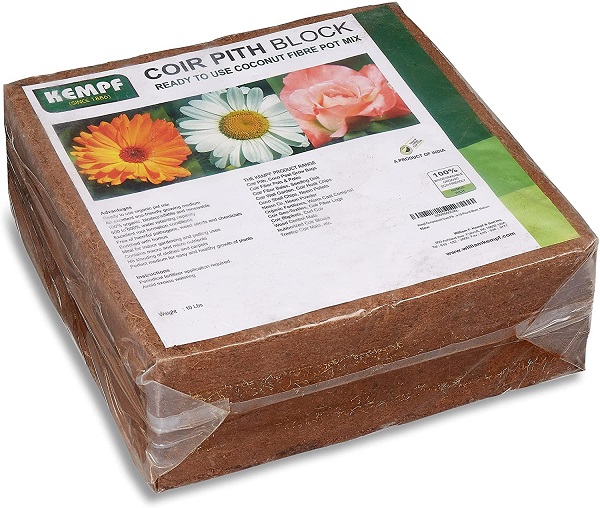 Kempf Compressed Coco Coir Pith Block