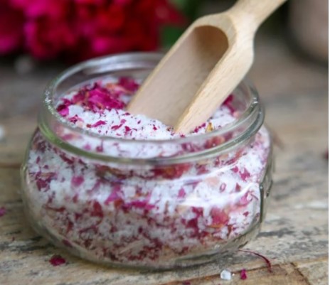 Peony bath salts