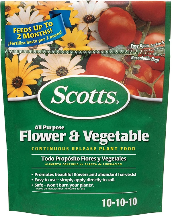 Scotts All Purpose Flower & Vegetable Continuous Release Plant Food, 3 lb
