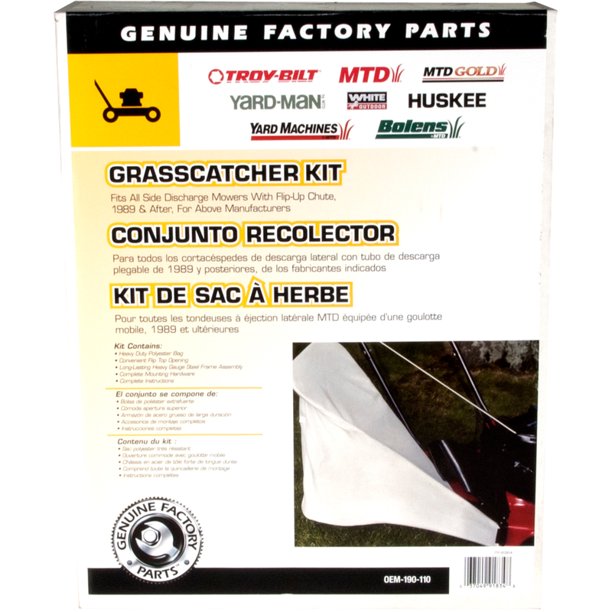 MTD Genuine Parts Grass Catcher Kit Review