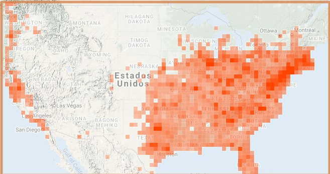  Pokeweed growth areas in the US - iNaturalist