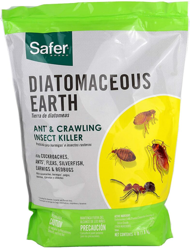 Safer Diatomaceous Earth-Bed Bug Flea, Ant, Crawling Insect Killer 