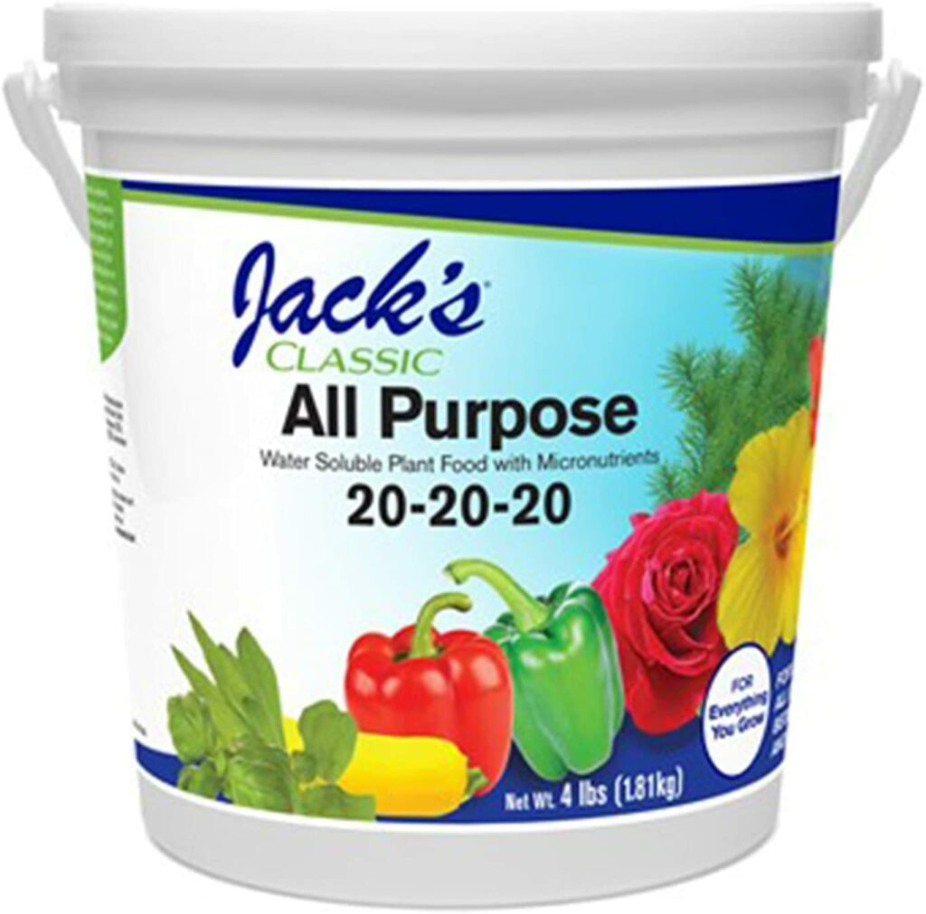 JR Peters Inc Jacks Classic No.4 20-20-20 All Purpose Fertilizer