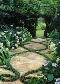 A fairytale-inspired garden path