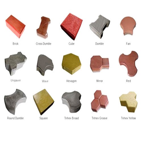 Types of paver blocks