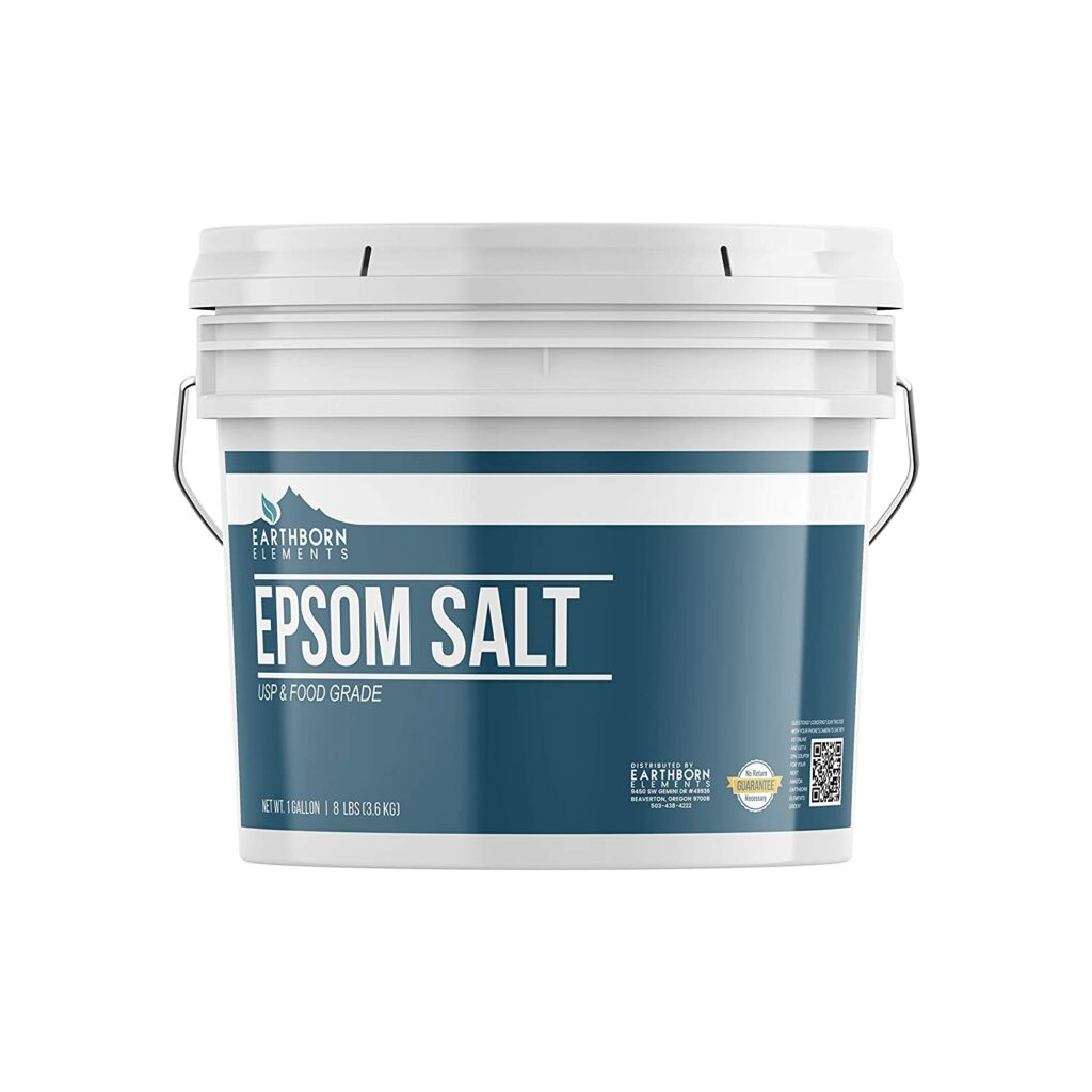 Epsom Salt (1 Gallon) by Earthborn Elements