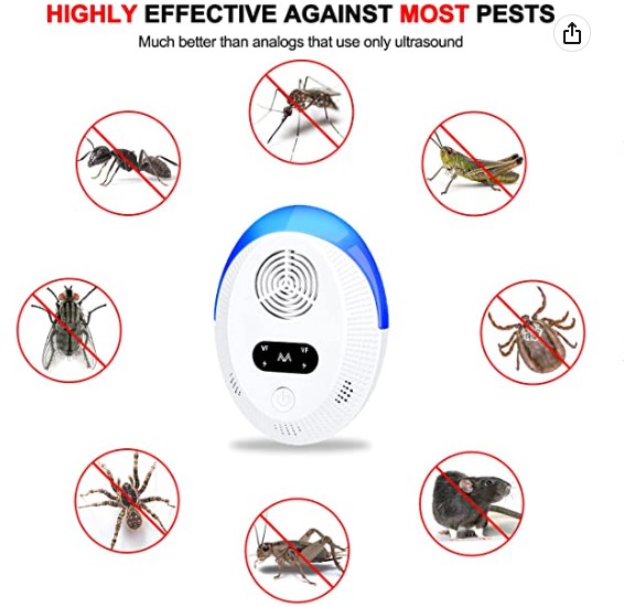 Ultrasonic mosquito repellent