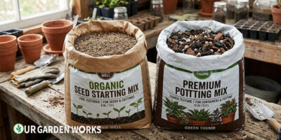 Seed Starting Mix vs. Potting Mix — What’s the Difference and When to Use Each