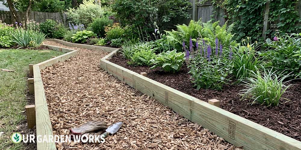 Pressure-Treated Lumber Border