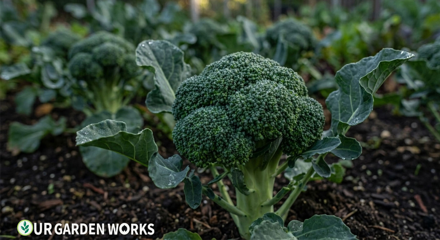 When to harvest broccoli