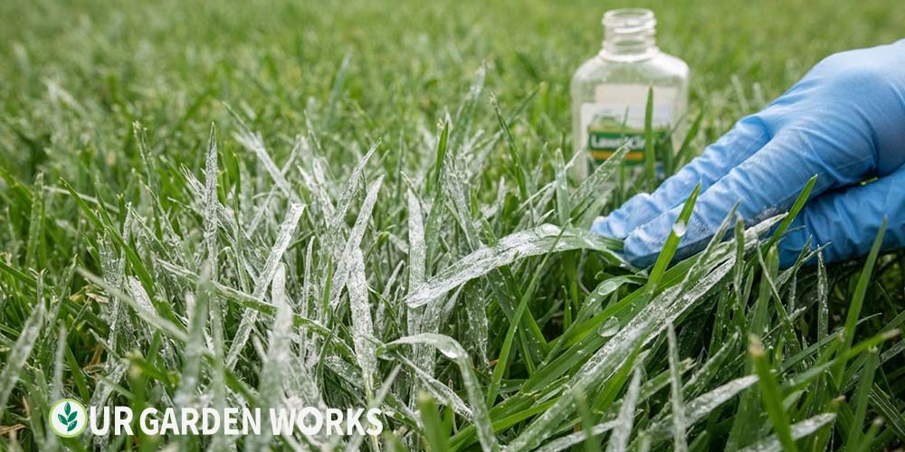 Cause 3 — Residue From a Recent Fungicide or Pesticide Application