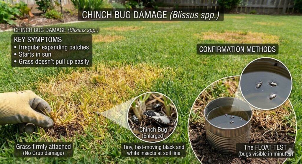 Cause 5 — Chinch Bug Damage