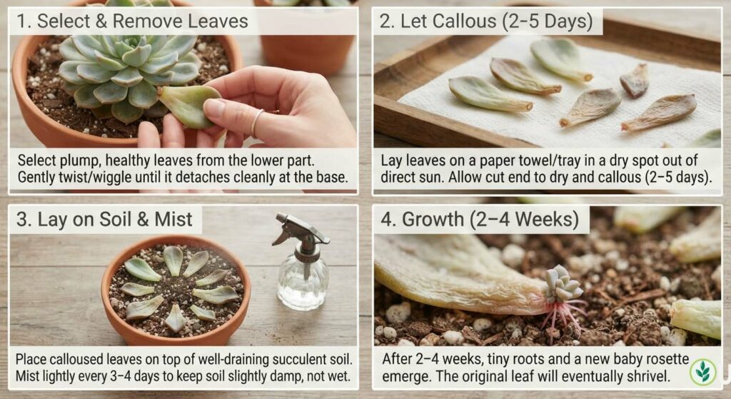 Method 1 — Leaf Propagation